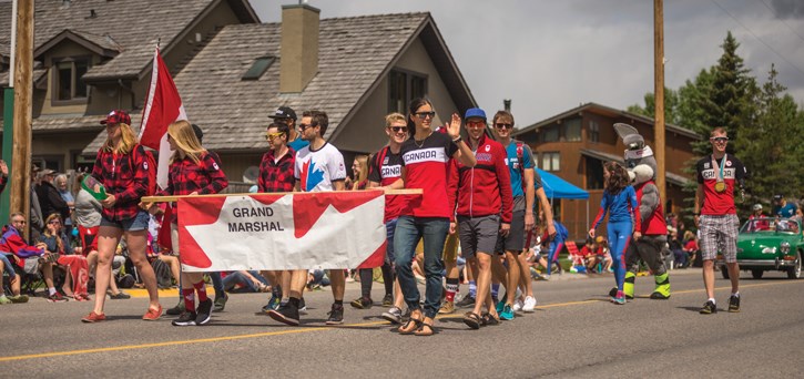 Canmore Canada Day Parade