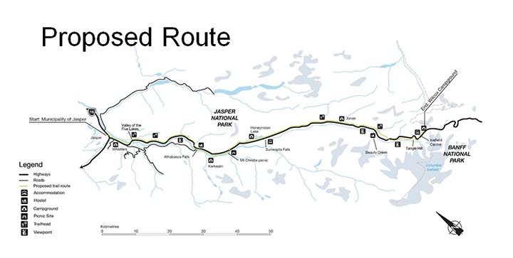 Icefields-Trail-map