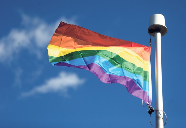 CCHS Pride Flag Raising