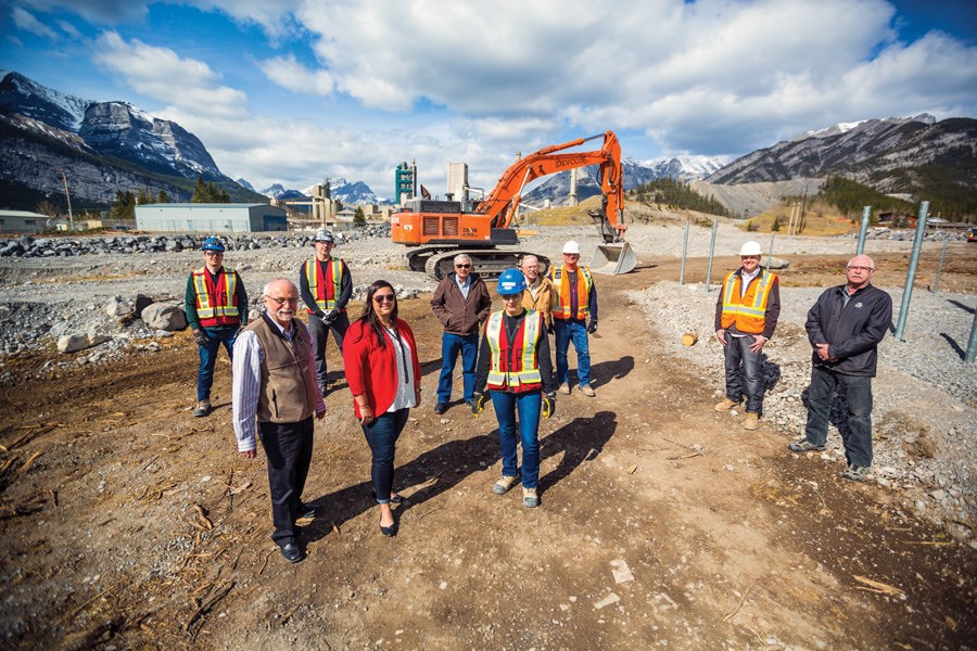 Exshaw Creek Flooding Mitigation