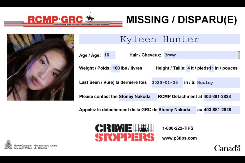 Kyleen Annette Hunter.

RCMP SUPPLIED PHOTO