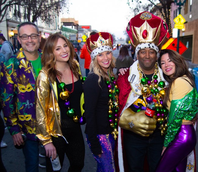 Photos were taken at the 2020 Mardi Gras Carnival and are courtesy of Redwood City Downtown Business Group and Climate Magazine. 