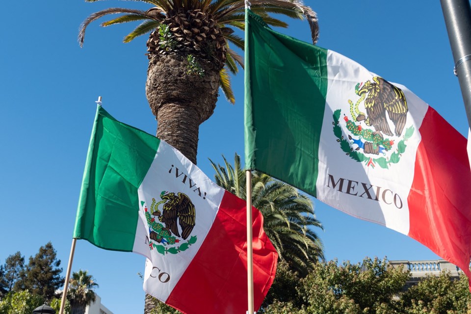 Mexican flags flew high as hundreds of people celebrated Mexico’s Independence in 2018.
