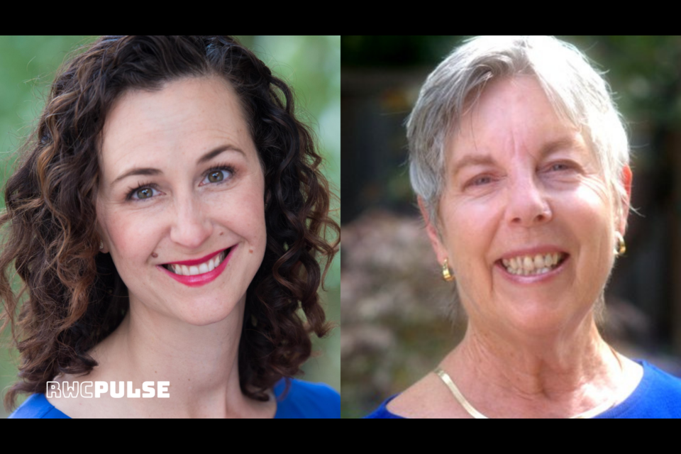 Mayor Giselle Hale and Vice Mayor Diana Reddy