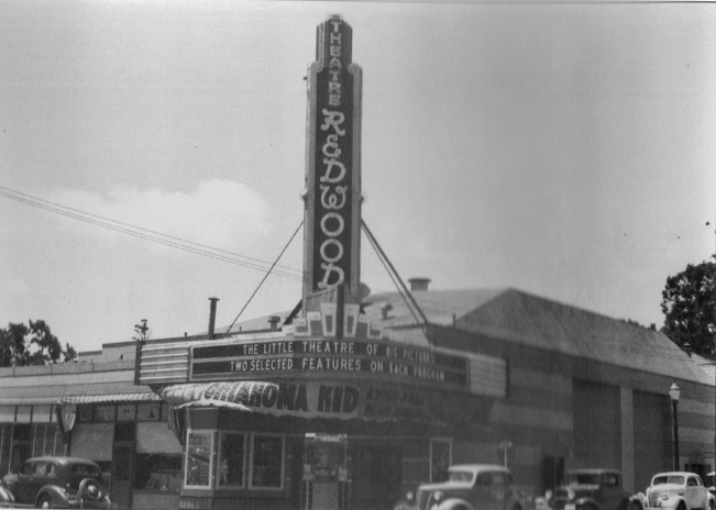 Redwood Theater around 1940