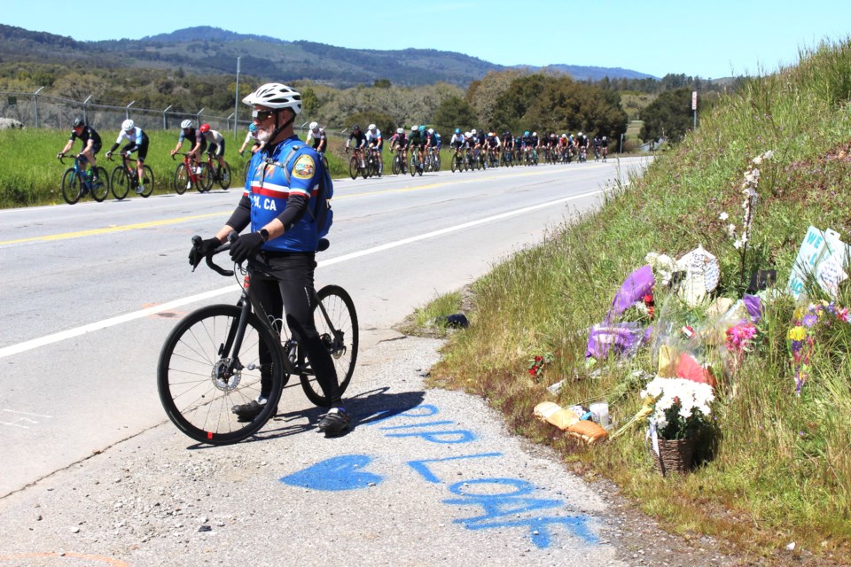 Cyclist mourns Lester Legarda during Peninsula "noon ride" 