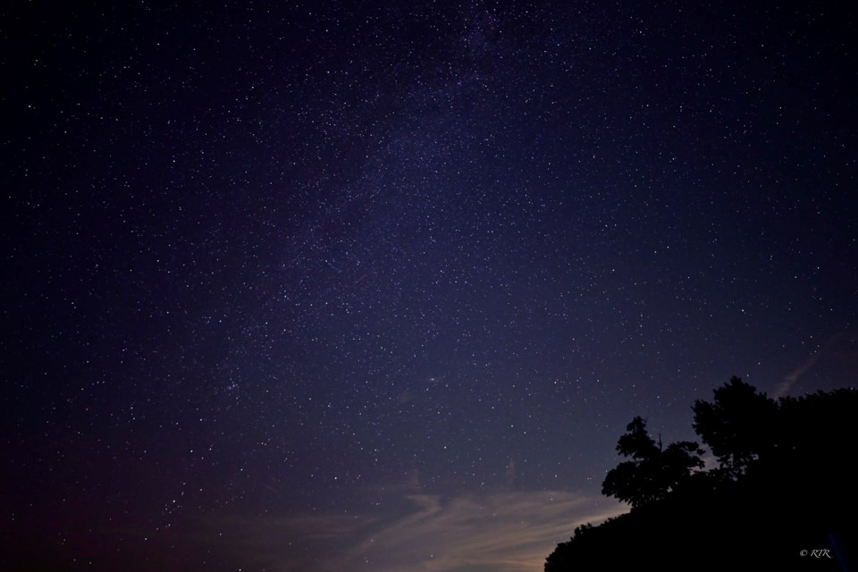 Starry night sky by Ronny Rooster