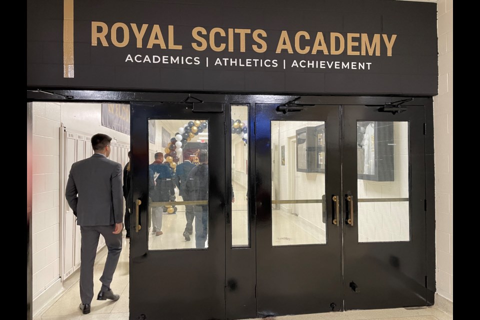 Inside the Royal SCITS Academy.
