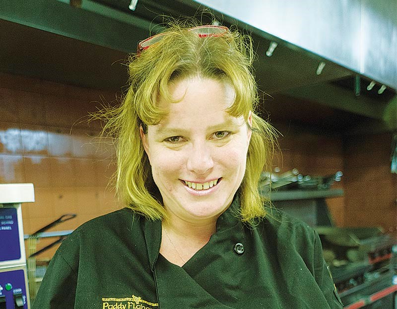 Lynne Cotton, head chef, Paddy Flaherty&#8217;s