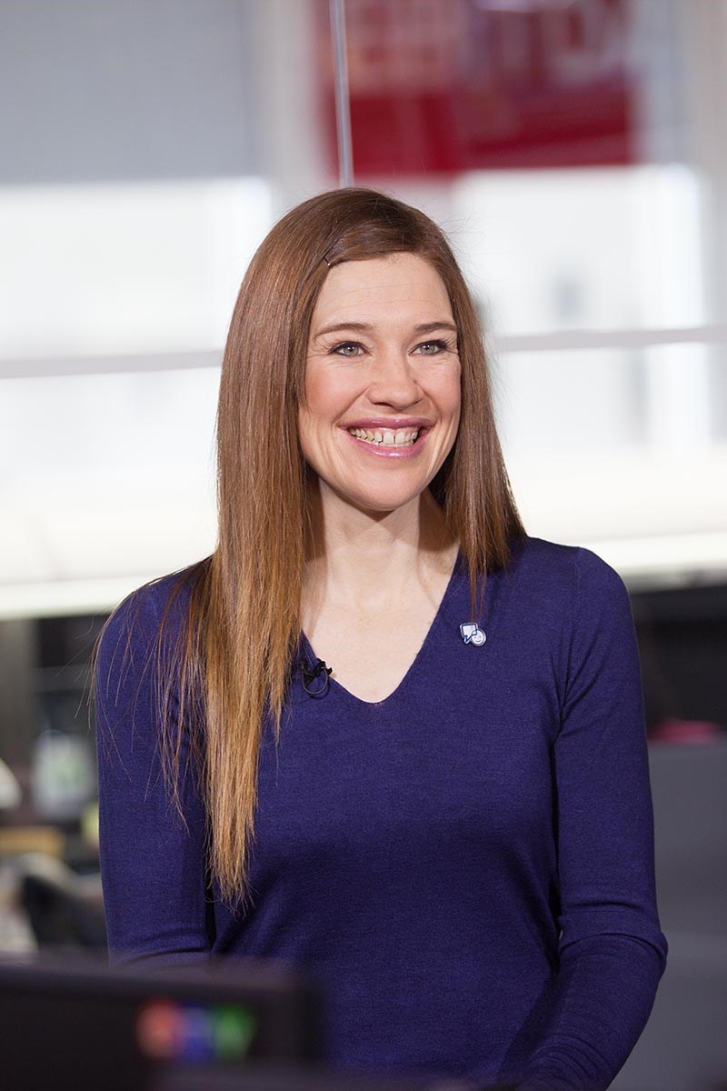 Clara Hughes. Photo by Darren Goldstein/DSG Photo.