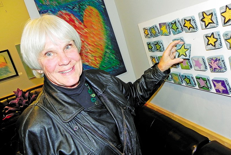 Lynne Brogden has a solo art show at the R.W. Lawton Gallery.Cathy Dobson