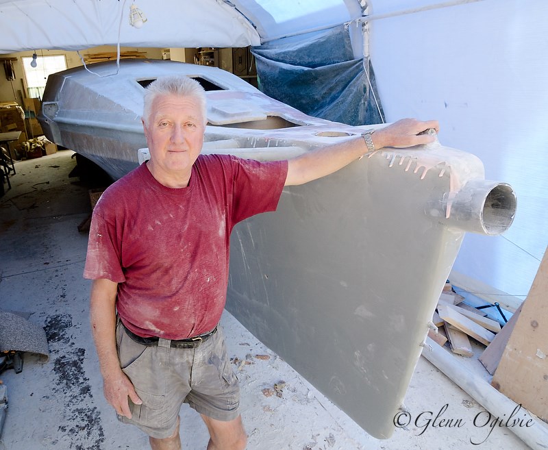 Sarnia retiree is building a catamaran