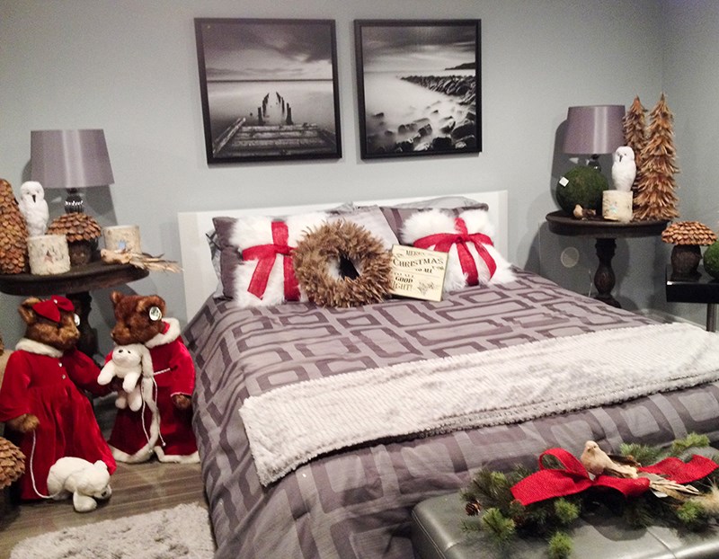 A bedroom decorated from a previous IODE Christmas Tour.Submitted Photo