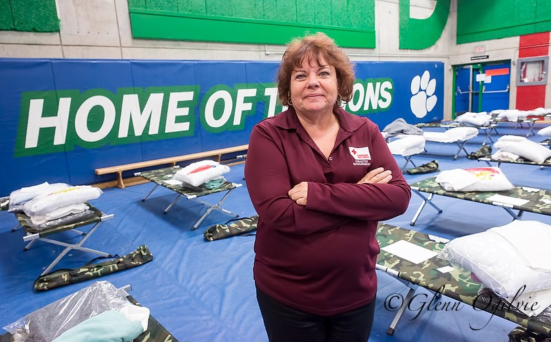 Donna Girard, disaster management advisor, Red Cross.