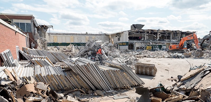 Central Collegiate-St. Patrick's High School demolition