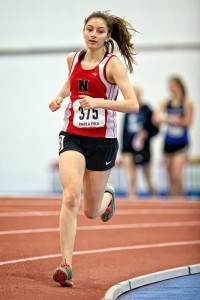 Twins Nick and Caroline Forbes of Northern Collegiate each placed 1st in their respective Junior 1500m events at the York University Indoor Track Meet recently. Bruce Smith, Special to The Journal.