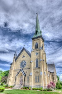 Our Lady of Mercy Church at the corner of London Road and Christina Street is one of Sarnia's most iconic buildings. Glenn Ogilvie 