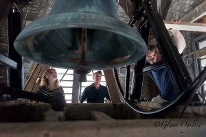 The church bell was cast in 1864 by the same foundry that made Philadelphia's famous Liberty Bell. Glenn Ogilvie