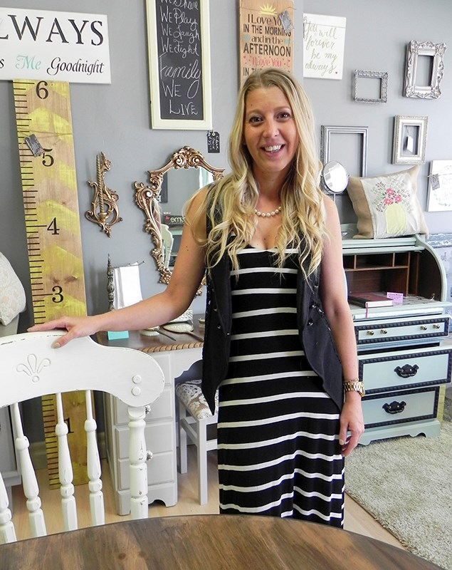 Jennifer Hergott, owner of Uniquely Different, Shabby Made Chic.Cathy Dobson