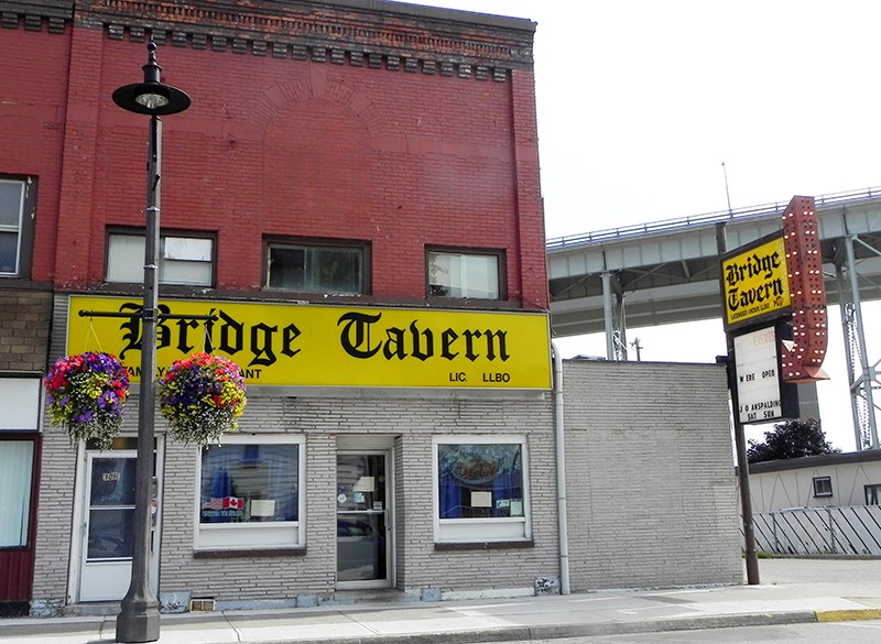 The Bridge Tavern in Point Edward has closed.Journal Photo