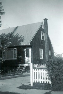 The Gauthier home in Bluewater home was later moved in 1963 to Grove Avenue, near Lakeshore and Colborne. Submitted Photo