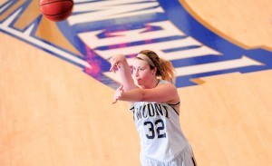 St. Pat's grad Caroline Hummell just finished her third year playing basketball for Mount St. Mary's  University in Emmitsburg, Maryland. (Mount St. Mary’s Athletics)