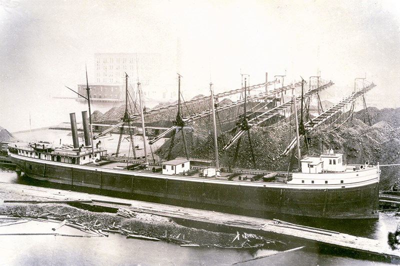 The Yakima stranded and burned at Stag Island in the St. Clair River in June, 1905, after which the ship was "bandaged up" and towed as far as Sarnia Bay, where it was abandoned.  Finally, in 1928, she was stripped of anything usable, towed out into Lake Huron and scuttled about 11 miles (17.6 kilometres) north of Sarnia.  Kohl-Forsberg Archives