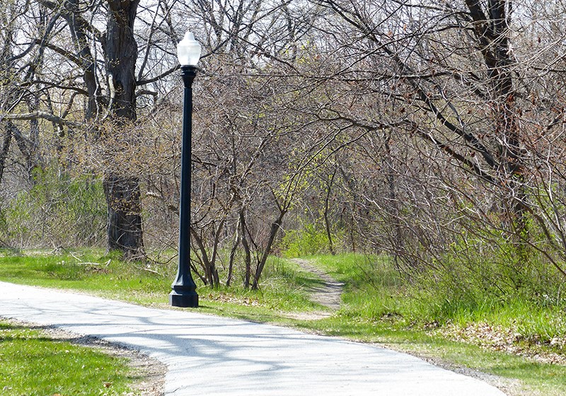 A path leading into Tarzanland near Michigan Avenue.Journal Photo