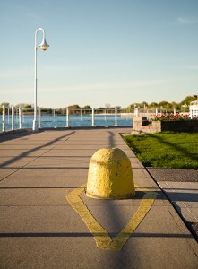 Reference marker RM 53-82 is on Sarnia's waterfront boardwalk between the Duc d'Orleans II dock and George Street. Troy Shantz