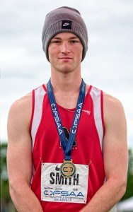 Sebastian Smith won a gold medal in high jump at the Ontario high school track championships. Bruce Smith, Special to The Journal