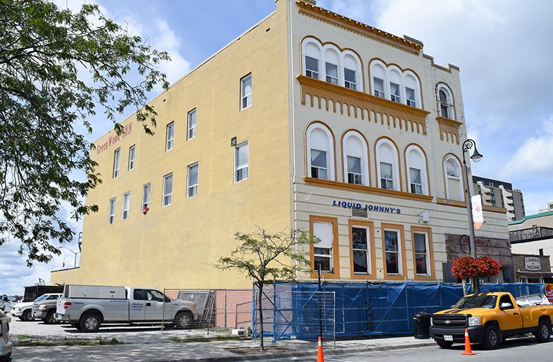 Renovations have begun at the Greenwood Inn on Christina Street.Cathy Dobson