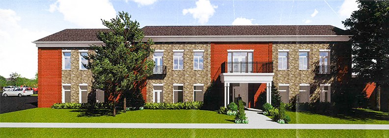 Artist concept of the proposed seniors&#8217; home.Image courtesy City of Sarnia