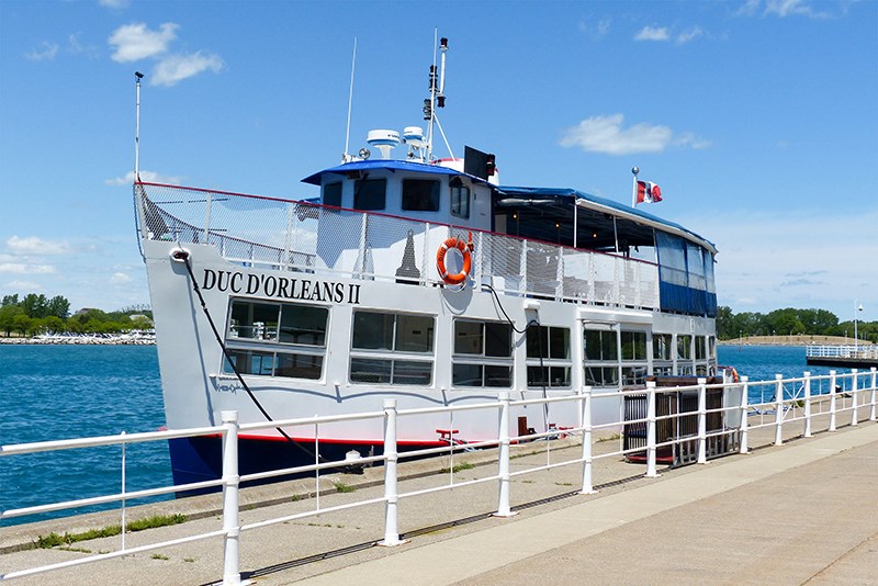 The Duc d&#8217;Orleans cruise ship at Sarnia Bay.Journal Photo