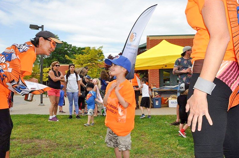 Lucien Nadeau at last year&#8217;s Conquer Cancer Superhero Walk.Submitted Photo
