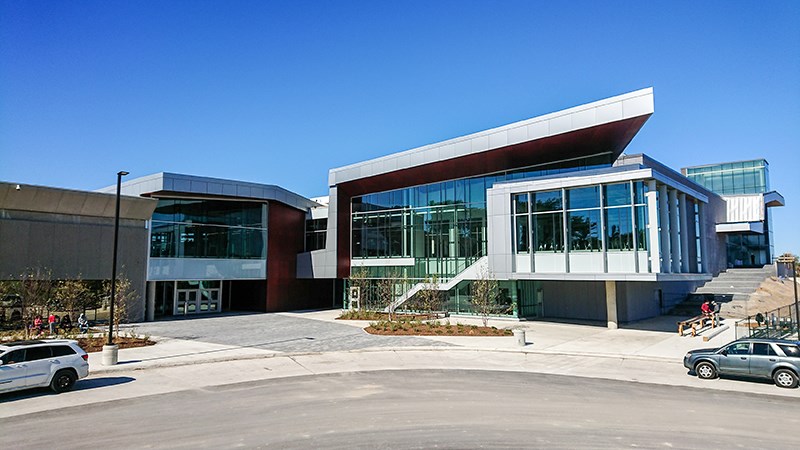 An exterior view of the new facility.Troy Shantz