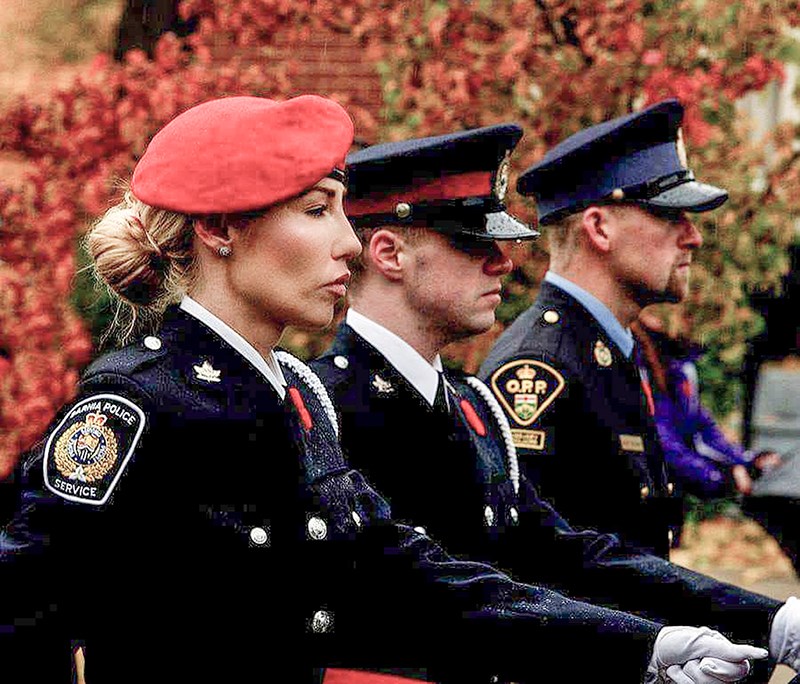 Sgt. Jaime McCabe of the Sarnia Police Service.Submitted Photo
