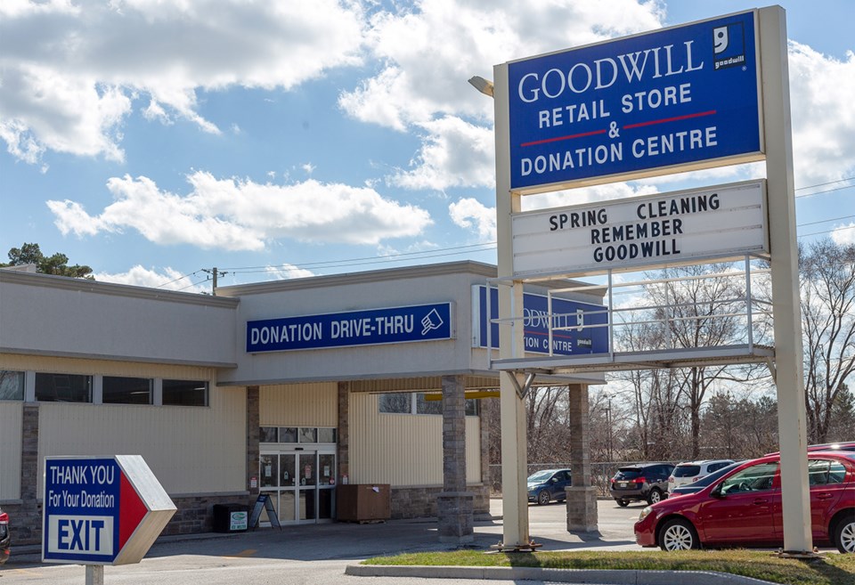 The Goodwill retail store and donation centre on Michigan Avenue.Troy Shantz