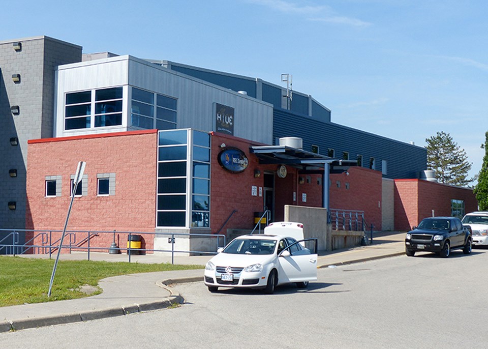 The city-owned Progressive Auto Sales Arena.