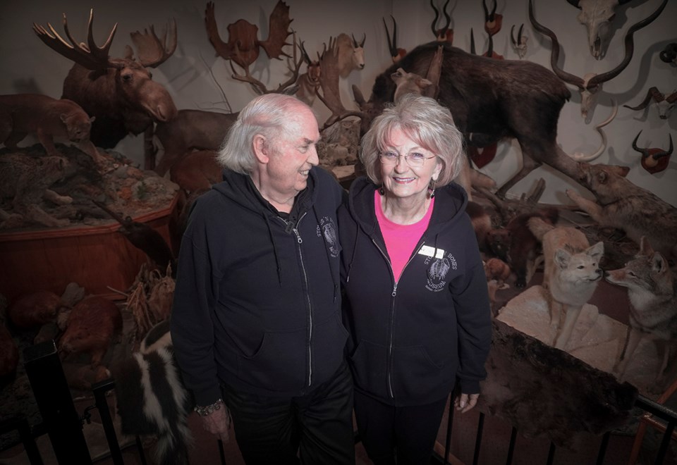 Jim and Allison Richards, owners of Stones n&#8217; Bones museum. Troy Shantz