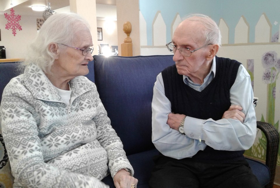 Toni Conroy, 93, and her husband Gordon, 94. Submitted Photo