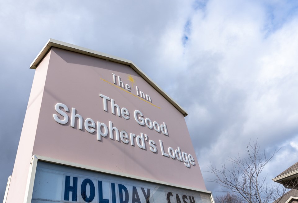 The Good Shepherd&#8217;s Lodge on Confederation Street.Journal Photo