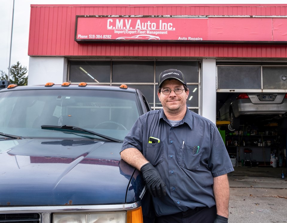 Patrick Bennett is a licensed auto mechanic in Corunna.Troy Shantz