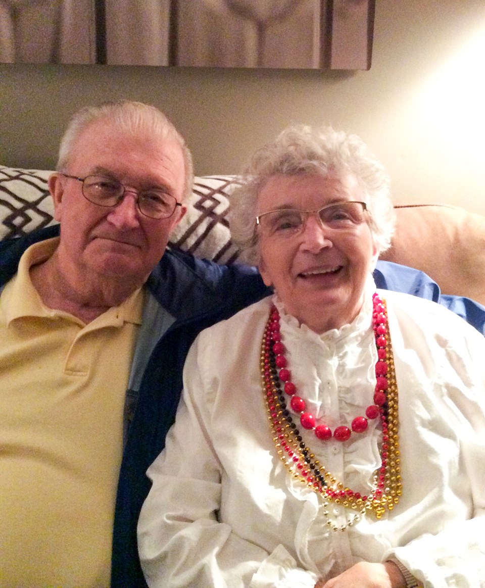 Roy and Georgie Cossitt.Submitted Photo