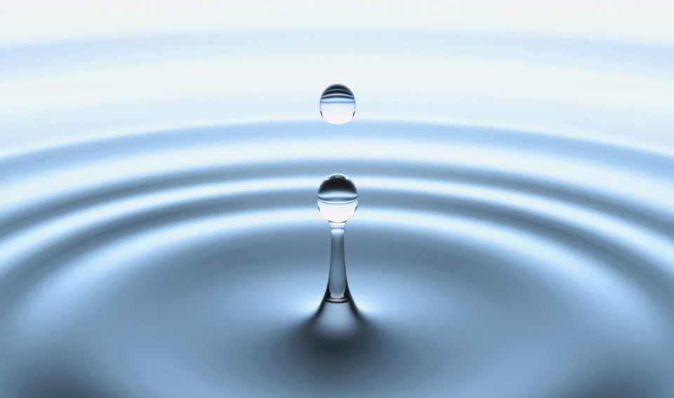 Droplet of water