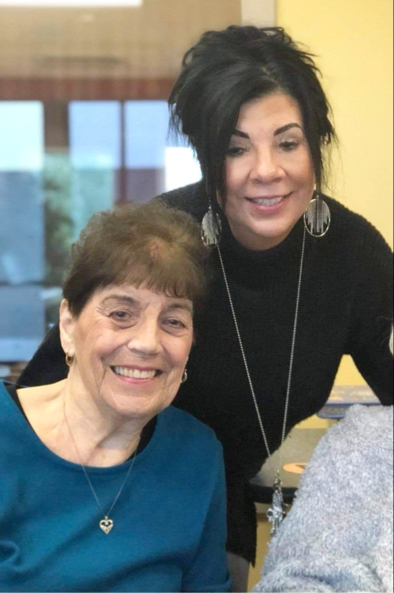 Marie Marcy-Smids and her mom Helen Marcy.Submitted Photo