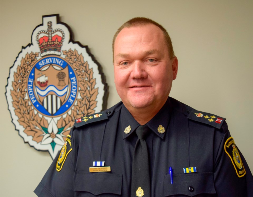 Sarnia Police Chief Norm Hansen