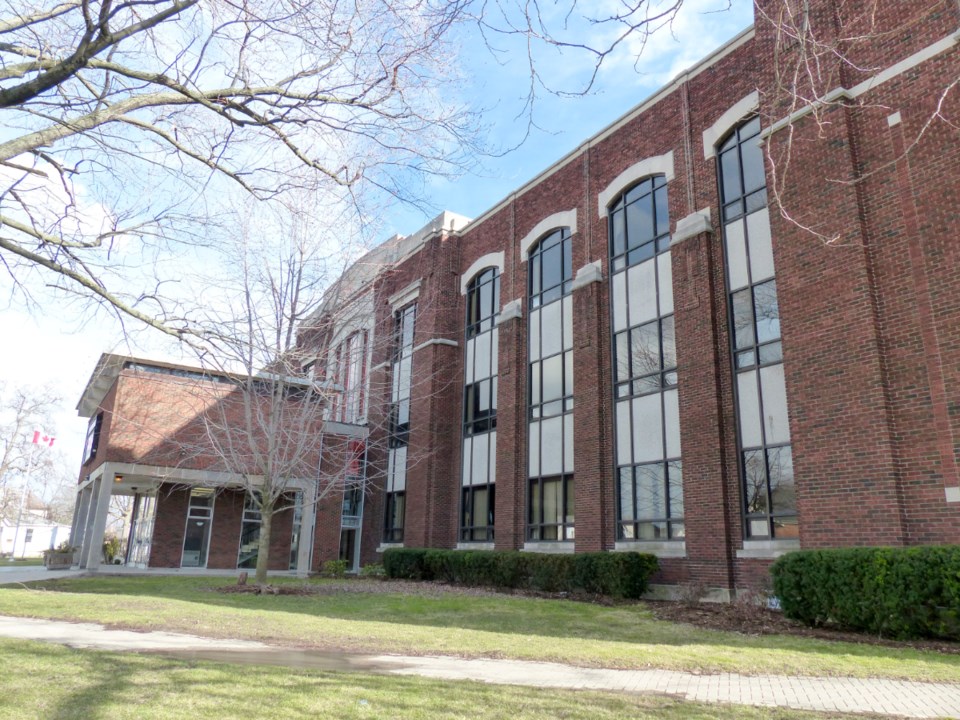 The former SCITS high school building at 275 Wellington St.Journal Photo