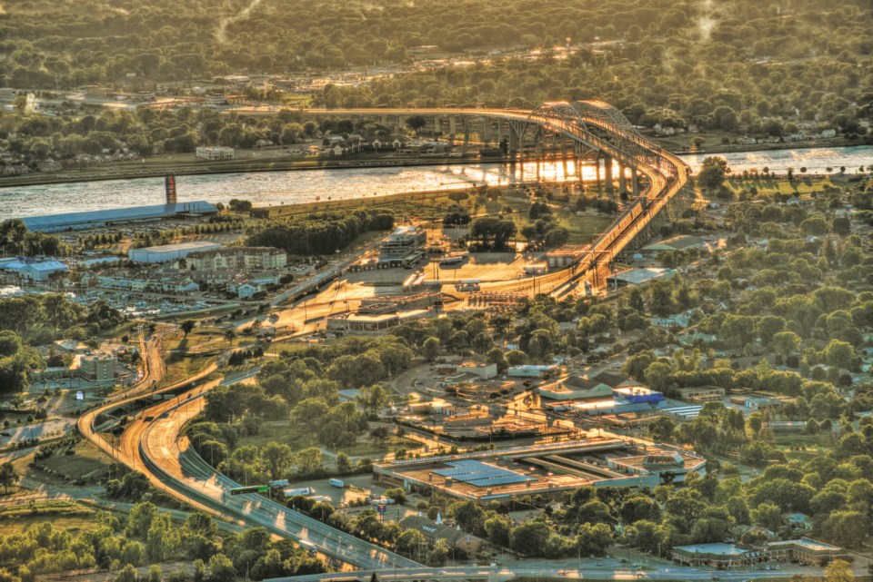 The Blue Water Bridge in Point EdwardGlenn Ogilvie File Photo