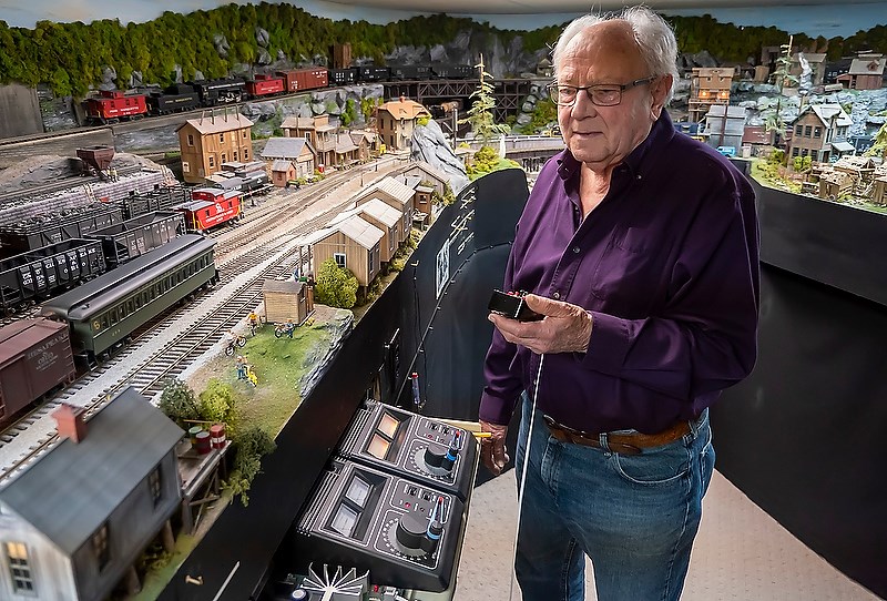Master Model Railroad builder Don Eastman. (Submitted photo)