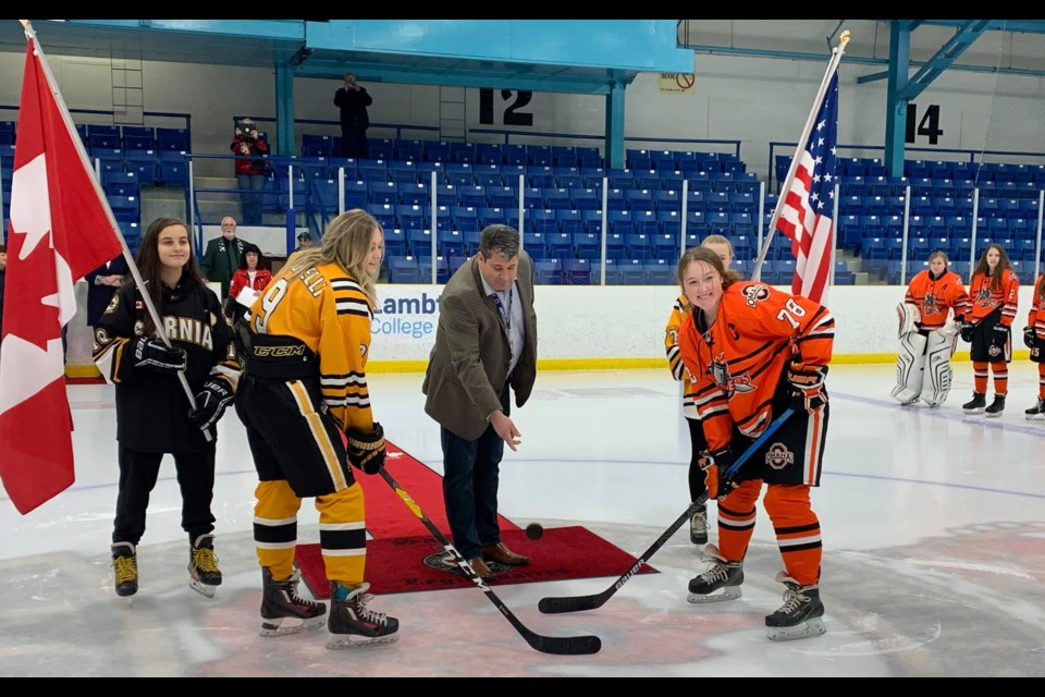 Sarnia Girls Silverstick photo.